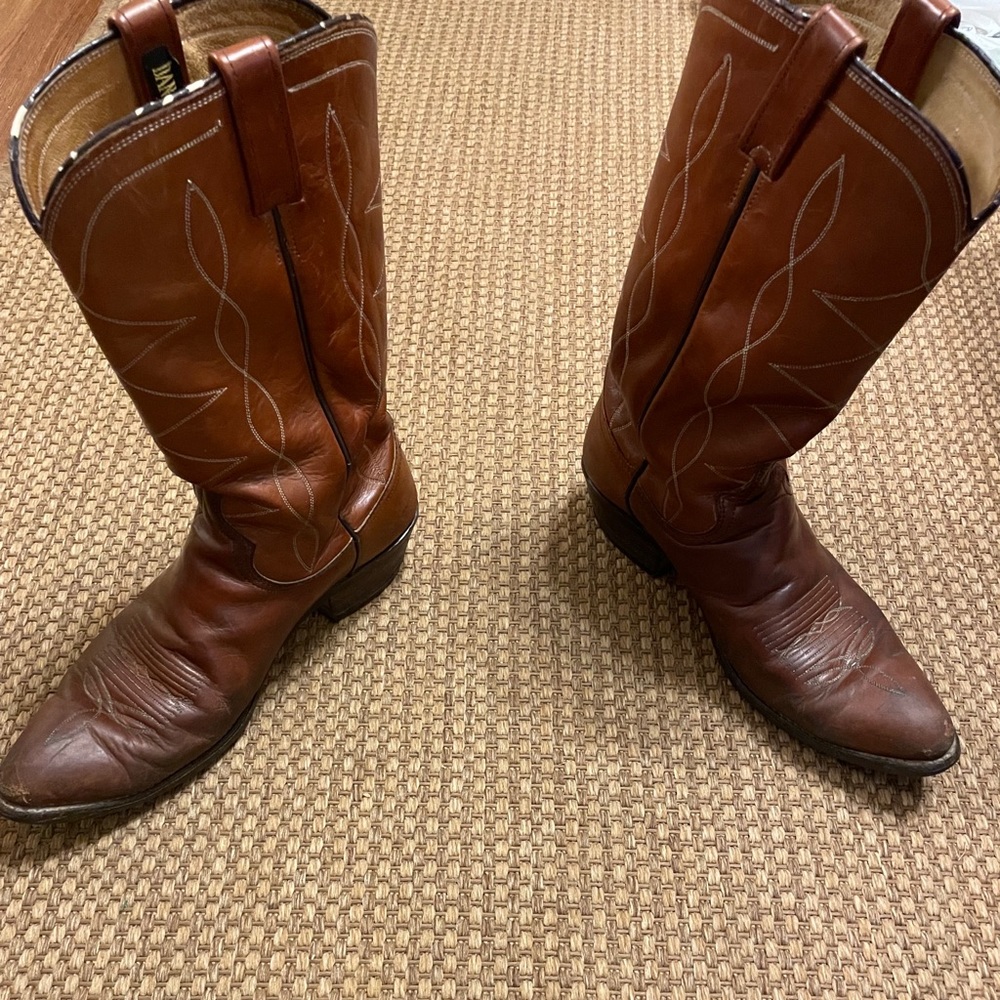 Vintage Dan Post Cowboy Boots